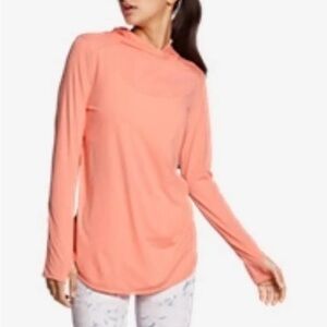 Eddie Bauer Coral/Peach Freeshade Collection Performance wear- XL